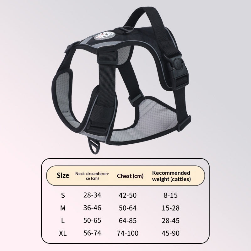 Adjustable Dog Harness Set