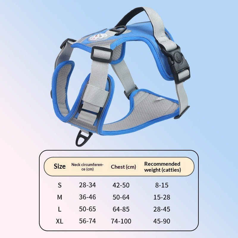 Adjustable Dog Harness Set