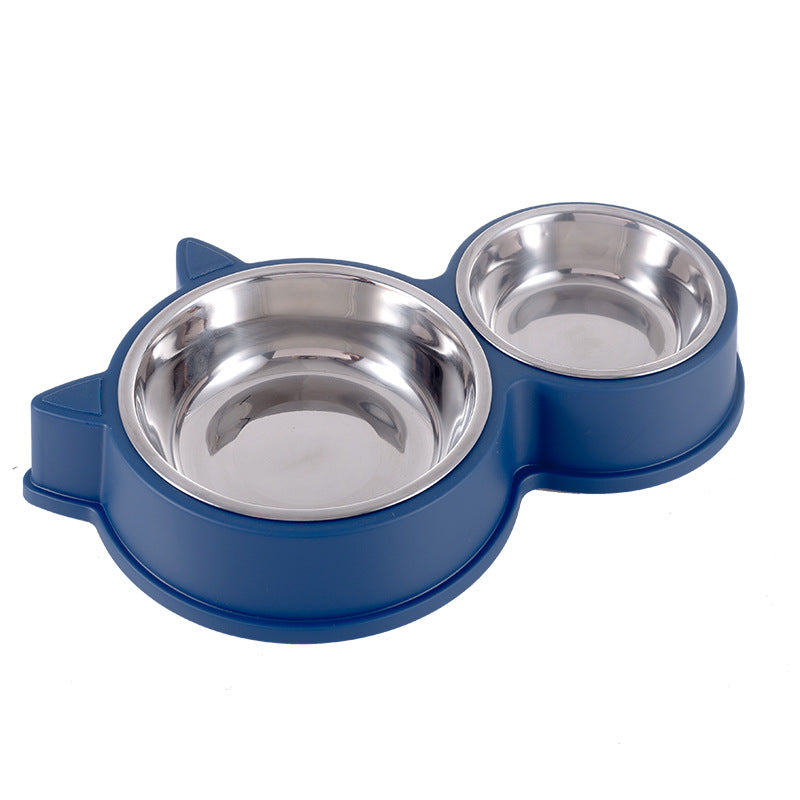 Anti‑Tumble Double Pet Bowl