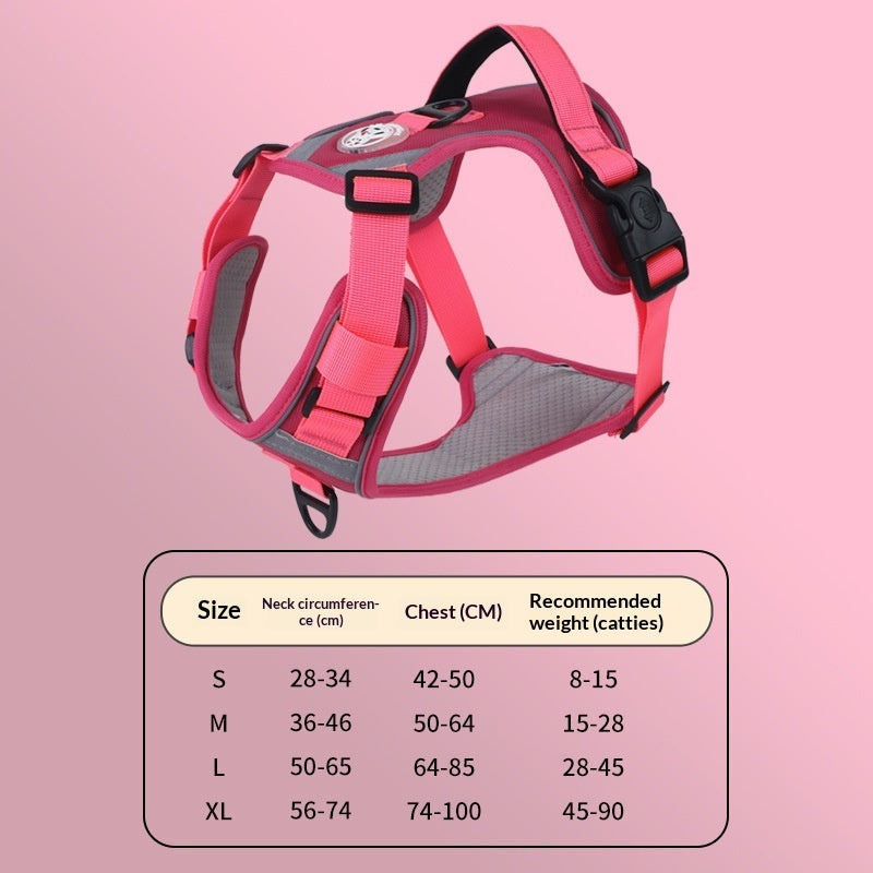 Adjustable Dog Harness Set