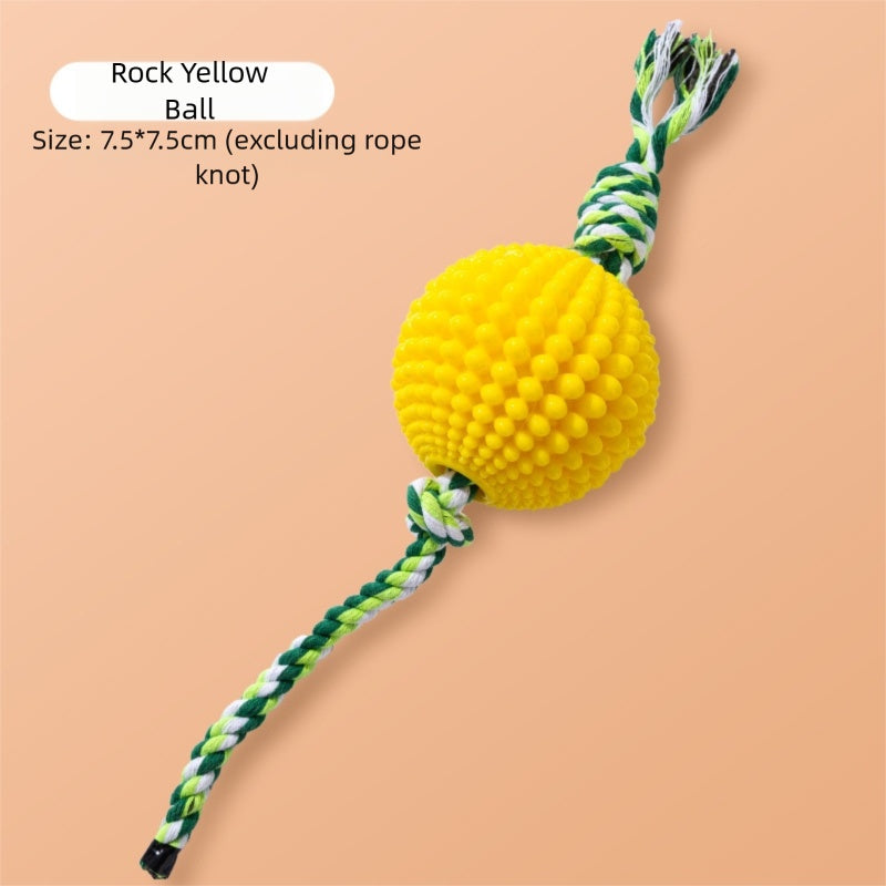 Giocattolo da masticare per cani Corn Knot per la pulizia dei denti