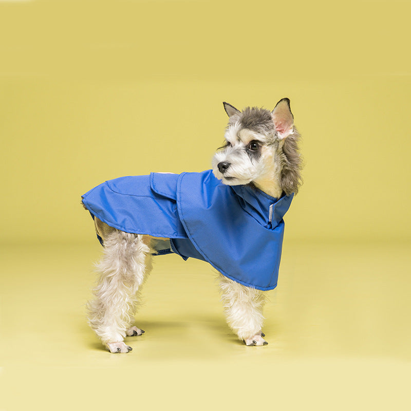 Waterproof Dog Cape Raincoat