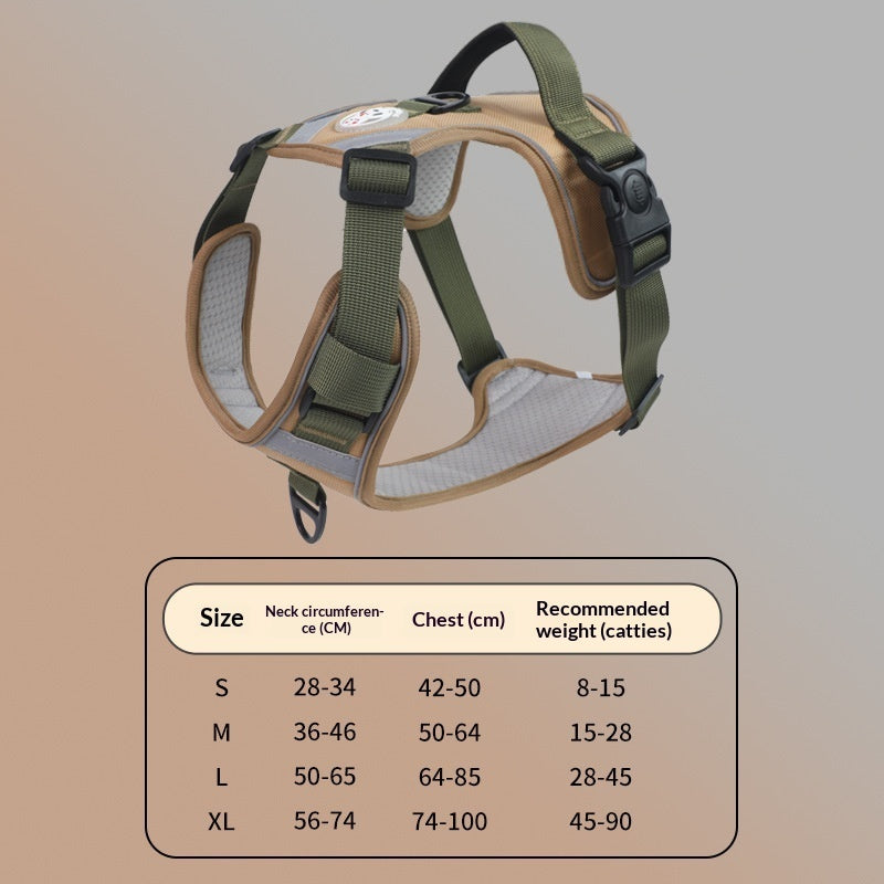 Adjustable Dog Harness Set