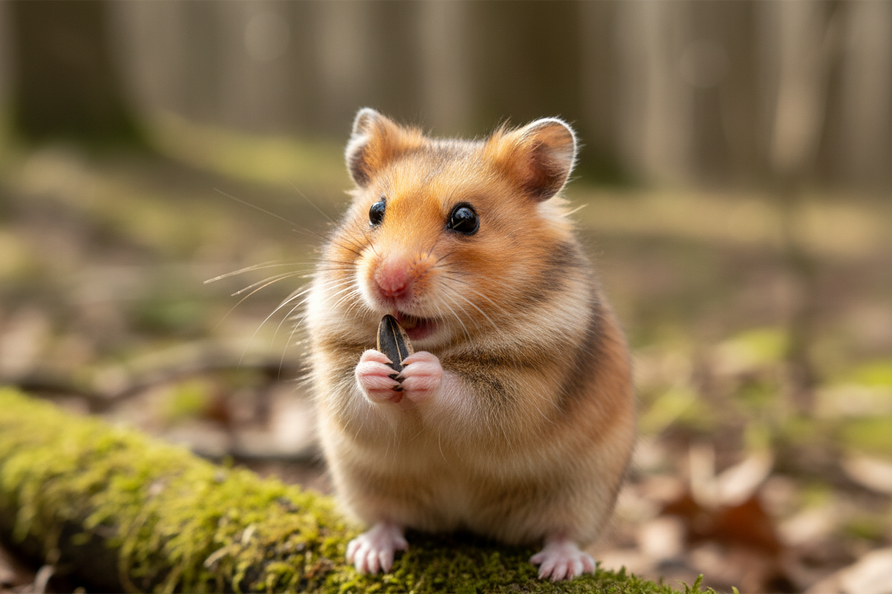 maak een foto van een hamster een duidelijke foto